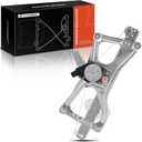 A-Premium Power Window Regulator (with 2 Pins Motor) Front Passenger Side Compatible with Honda Civic 2006-2011