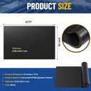 Epdm Rubber Roofing, Waterproofing Membrane, 27.5 Mil, 15 ft X 40 Inches
