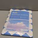 Baby Bassinet Sheets 4 Pack Compatible with ANGELBLISS, wayfong, Uuoeebb 4 in 1 Bedside and Papablic Baby Bassinet, Ultra Soft & Skin-Friendly, Washer & Dryer, 20" x 33" (Navy Blue Cloud)