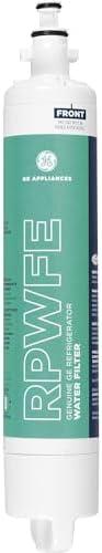 GE RPWFE Refrigerator Water Filter, Genuine Replacement Filter, Certified to Reduce Lead, Sulfur, and 50+ Other Impurities, Replace Every 6 Months for Best Results, Pack of 1 : Appliances