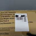 Tazza Gym Equip Wipes, 4 x 950 Count (3800 Total Wipes) - Durable, Pre-Saturated Gym Equipment & Surface Cleaning Wipes