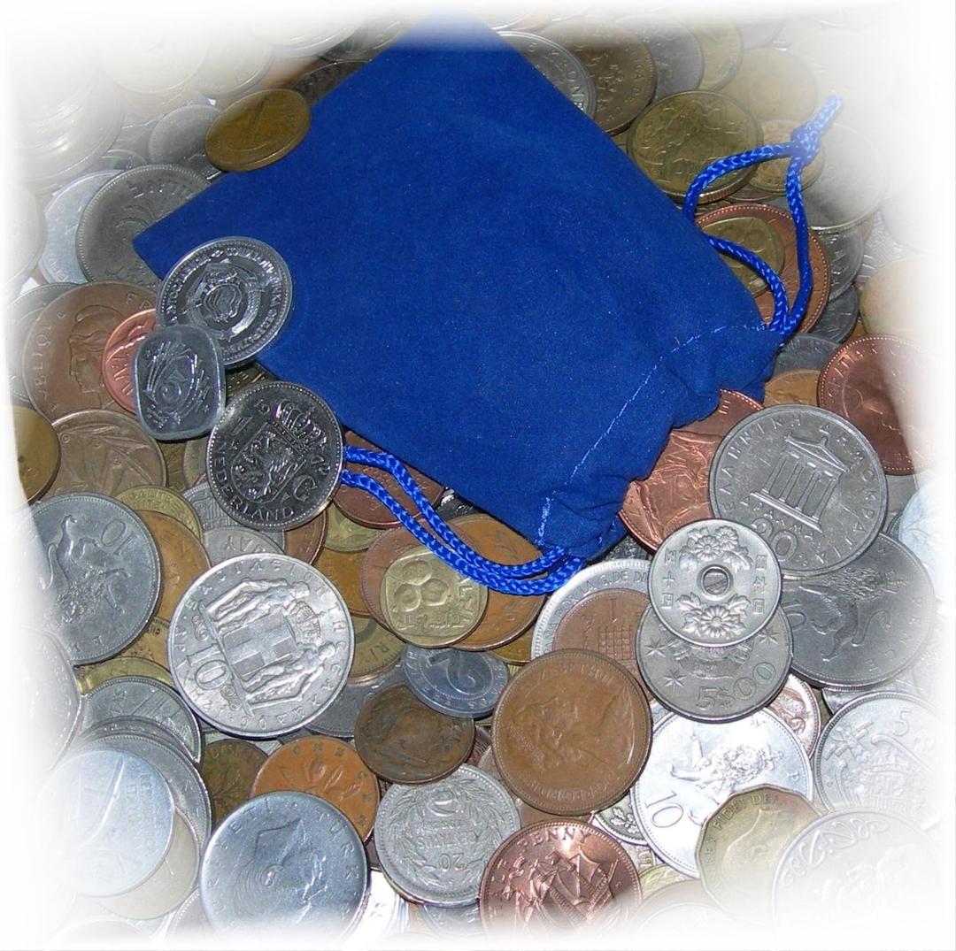 Moenich World Coin Grab Bag - 50 Coin Assortment (Original Version)