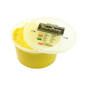 CanDo Sparkle Theraputty - 1 lb - Yellow - X-Soft (1 Pound (Pack of 1))