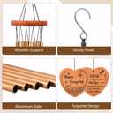 Gifts from Sisters, Birthday Gifts Wind Chime, Unique Windchimes for Chirstmas Wedding Graduation Thanksgiving Gift for Bestie, Sisters-in-Law Patio, Graden Decoration, Xmas