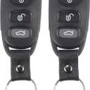 X AUTOHAUX 2pcs 4 Button Car Keyless Entry Remote Control Key Fob for Kia Forte 2010 2011 2012 2013 PINHA-T008