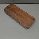 Acacia Wood Pedestal Soap Stand 9.8x4 Inches, 100% Solid Wood Riser, Rustic Candle Plant Holder, Soap Dish Holder Decor, Display Rectangular Tray for Kitchen Bathroom Counter Sink Farmhouse Decor