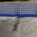 ZAFUL Women's Gingham Bikini Shorts Set, Halter Y2K Boyshort Bikini Two Piece Bathing Suit Shorts Swimsuits for Vacation (Large, Blue Plaid)