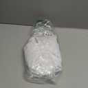 BORIFLORS Women's Sexy Elegant Boat Neck Bodycon Midi Dresses Ruffle Hem Sleeveless Ruched Cocktail Party Tank Dress (Large, White)