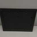 GraduationMall 8.5x11 Diploma Frame with Black over Gold Mat or Display 11x14 Document without Mat, UV Protection Acrylic, Black with Silver Beads