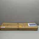 BAOYOUNI Foldable Wall Mounted Shower Curtain Rod Space Saver Stainless Steel Fan-Shaped Bath Curtain Holder Rail 34.65''