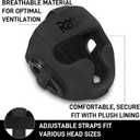 Boxing Headgear for Men Women Professional Lightweight Open Face Head Guard, Breathable Protection, Secure Fit for MMA Muay Thai Kickboxing Sparring Training, 
One Size