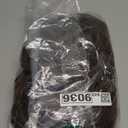 Topcosplay Men's Wig and Beard Dark Brown Wizard Wigs Halloween Costume Cosplay Party Wig