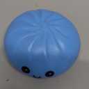 Dumpling Squishy Mystery Dumpling Squishy Stress Balls Fidget Sensory Toy Soft Squeeze Decompression Dough (Blue)
