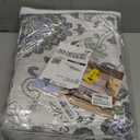 Bohemian Queen Size Quilt Comforter Sets 3 Pieces Quilts (1 Quilt, 2 Pillow Shams) Nordic Bedding Set Printed Coverlet with Pillowcase Lightweight Bedspread Set for All Seasons(Dark Blue)