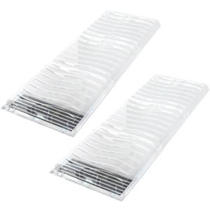 DGQ Magnetic Air Vent Extender Fit for Floor Register Up to 12" Wide, Adjustable Unbreakable Air Deflector AC Vent Extends up to 32" Long for Under Furniture (2)