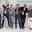 5 Feet Purple Velvet Hanging Ropes with Silver Polished Hooks Crowd Control Stanchion Ropes fit for Movie Theaters,Church,Restaurants,Hotels,Grand Openings, Concert venues, Trade Shows (2PCS)