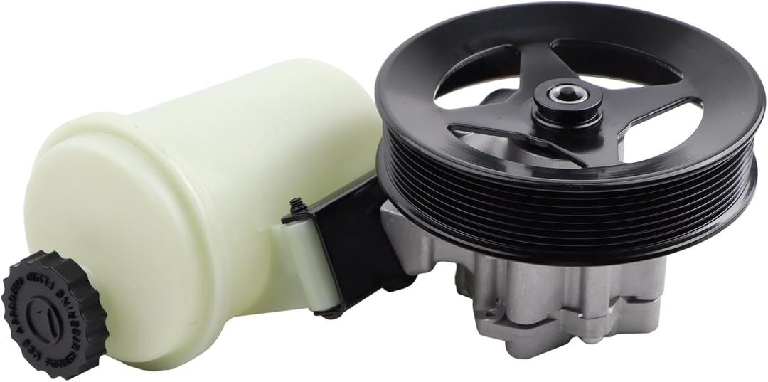 68044144AC Power Steering Pump with 8-Groove Pulley & Reservoir Compatible With D-odge 2008 Ram 1500 5.7L,2003-2009 Ram 2500 3500,2010 Ram 2500 3500 6.7L,2008-2009 Ram 4500 5500