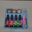 Nail Art Studio for Girls - Birthday Gift - Nail Polish Kit for Kids Ages 7-12 Years Old - Girl Gifts Ideas - Gift Set - Girly Stuff - Polish, Pens, Glitter, Stickers, Gems, Filer - 8 9 10 11 12 Year