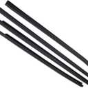 ApplianPar 4Pcs Outer Door Window Belt Weatherstrip Molding for Ford Ranger 2019 2020 2021 2022 2023