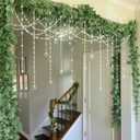 Soulchen 24 Pcs 20 Inch Wedding Icicle Ornament Set Clear Acrylic Extra Large Hanging Crystal Icicle Drop Ornaments for Wedding Party Decor