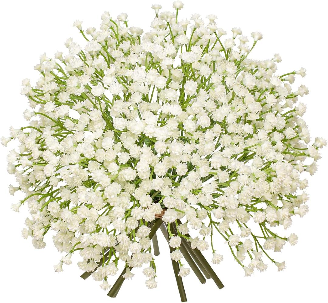 Baby's Breath Artificial Flowers Bulk 10 Pack (30pcs) Faux Baby Breath Plastic Flower Fake Gypsophila Flower Arrangement for Crafts Fake Flowers Bouquet for Wedding Centerpieces Cream Baby Breath Baby's Breath Artificial Flowers Bulk 10 Pack (30pcs) Faux Baby Breath Plastic Flower Fake Gypsophila Flower Arrangement for Crafts Fake Flowers Bouquet for Wedding Centerpieces Cream Baby Breath