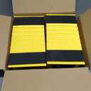 Wheel Chocks for RV Trailer, 4 Pack Non Slip Wheel Chocks for Travel Trailers with Rope for Easy Removal, Lightweight Plastic Wheel Stoppers Block for Camper Cars Trucks