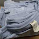 Vellux Microfleece Blanket, Full/Queen, Light Blue