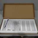 Toddler Safe Guardrail Compatible with Delta Children Convertible Crib, Crib Rail for Prevent Toddler from Rolling Off The Bed, White