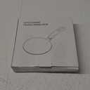 ACTIV CUISINE 7.9 Inch Heat Diffuser for Glass Cooktop, Stainless Steel Induction Adapter Simmer Plate, Gas Stove Converter Disk with Detachable Handle