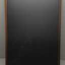 Comix Magnetic Chalkboard, 36 x 24 Inches Wooden-Framed Blackboard, Hanging Chalk Board for School Office Home and Restaurant Menu