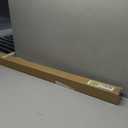 BRIOFOX Industrial Shower Curtain Rod - Never Rust Non-Slip 43-72 Inch Stainless Steel, Bronze, Painted-gold Finial