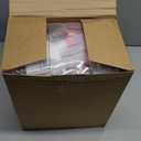 10 Pack Spray Bottles 16 oz Empty Water Spray Bottles for Cleaning Heavy Duty Refillable Squirt container with Measurements Adjustable Nozzle for Household(White and Red, Clear Style)