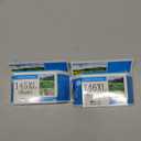 Remanufactured for Canon Ink Cartridges 145XL and 146XL PG-145XL CL-146XL Replacement Ink for MG2510 TS3110 IP2810 MG2410 MG2910 MG3010 Printers Muti Pack 1 Black 1 Color