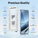 2 Pack Tempered Glass Screen Protector for Pixel 10 Pro XL 6.8 Inch with 2 Camera Lens Protectors - Auto Dust-Elimination, Bubble Free, HD Clear, Easy Installation, Not for Pixel 10 Pro/ 10