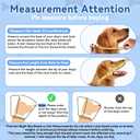 WinWeal Soft Dog Cone Collar for Dogs After Surgery, Transparent Breathable Pet Recovery Collar for Large Medium Dogs, Adjustable Dog Cone Collar, Elizabethan Collar (XL, Black)