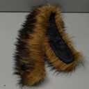 Geyoga Faux Fur Shawl for Women Fluffy Collar Scarf Wrap Winter Warm Shrug for Bridal Bridesmaid 1920s Valentines Party 