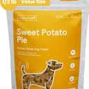 Sweet Potato Dog Treats Organic Ingredients Grain Free Non-GMO Highly Digestible Dog Biscuits Made in USA (8oz) (8 Ounce (Pack of 1)), Best By: 12 2026