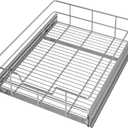 Pull Out Cabinet Organizer 14" W X 22" D, Slide Out Drawers For Kitchen Organizers and Storage, Pull Out Drawers For Cabinets Capacity Heavy Duty Caddy, Cabinet Shelves Chrome-Plated, Bathroom Pantry