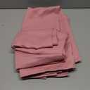 NICETOWN RV Curtains for Camper Windows - (Rouge Pink Color) 34x54 Inch, 2 Panels Set, Thermal Insulated Room Darkening Blackout Drapes/Draperies with Rod Pocket & Back Tab for Half Window