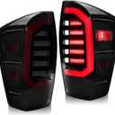 MAYELLO Smoked Black Full LED Tail Lights for 20162023 Toyota Tacoma Pickup SR/TRD/Limited/Trail Stealth Style Upgrade, Plug & Play Rear Lamps Replacement