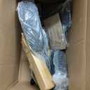 TRALT Ergonomic Office Chair - Desk Chair with Adjustable Headrest Lumbar Support Computer Chair - Mesh Comfy Chair with Flip-up Armrests - Gaming Chairs for Adults Home Office (Leather, Black) (Pack of 1)