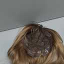 Hair Topper 20" Wavy Hair Toppers for Women 6.5x6.5 Base Size Hairtoppers for Women with Thinning hair Wavy Clip In
