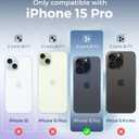 AOTESIER Magnetic for iPhone 15 Pro Case, Upgraded Full Camera Protection | Food Grade Silicone | MagSafe Compatible | Shockproof Protective Phone Case with Anti-Scratch Lining, Alpine Green