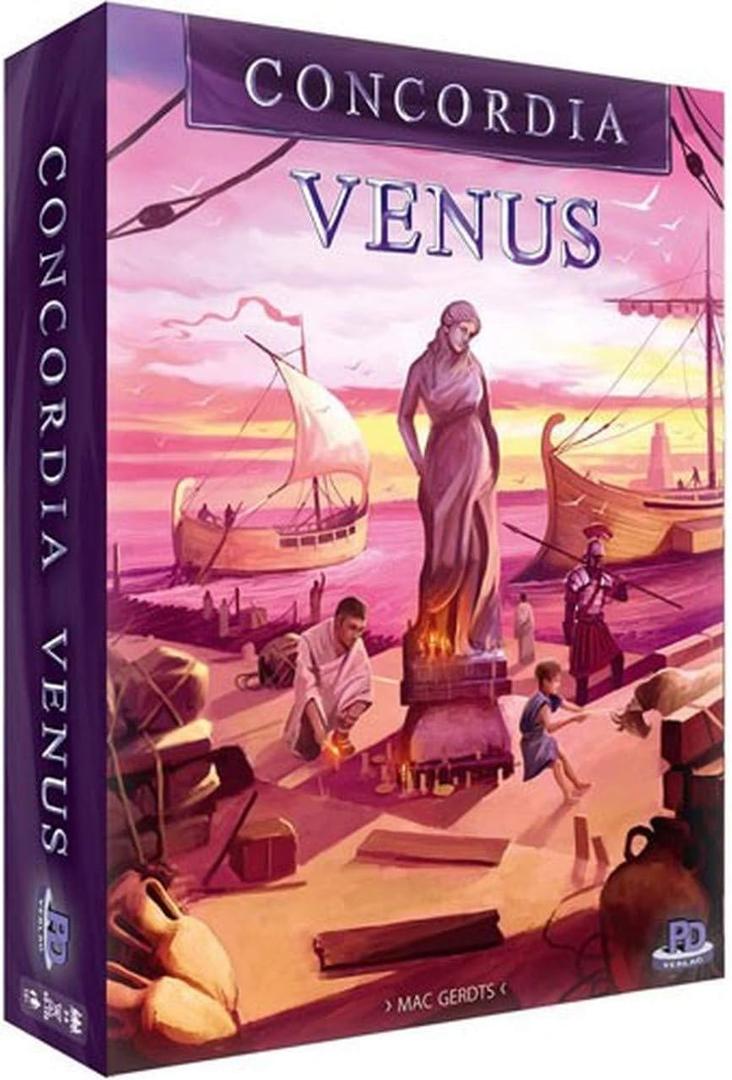 Rio Grande Games Concordia Venus Expansion Plus Base Game