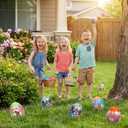 4 Pack Easter Egg with Tongue Out Squeeze Toys Inside,Prefilled Eggs with Toys for Kids Easter Basket Stuffers,Eggs Hunt,Party Favors
