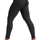 YEOREO SoftHue Hidden Scrunch Butt Workout Leggings for Women Seamless Mid Low Waist 25" Impact Yoga Pants Tummy Control L