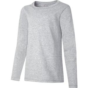 Hanes Girls' Comfortsoft Long Sleeve Tee (X-Large)