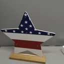 K&K Interiors Americana Star Display, 16-Inch, Red White & Blue