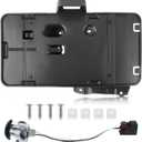 68064720AA Rear License Plate Holder Bracket with Light compatible with Jeep Wrangler 2007 2008 2009 2010 2011 2012 2013 2014 2015 2016 2017