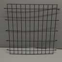 Tandefio 2 Pack Dog Crate Divider Panel for 24 Inch Crates - Adjustable Metal Pet Kennel Divider for Large, Medium & Small Dogs | Easy Installation & Secure Design (15.4 x 16.9 Inches)